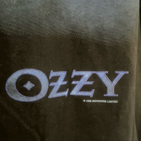 VINTAGE 1995 OZZY OSBOURNE BAND T-SHIRT - Picture 3 of 9